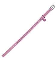 Royalist PC-13 Taşlı Kedi-Köpek Tasması 10mm*30cm Pembe