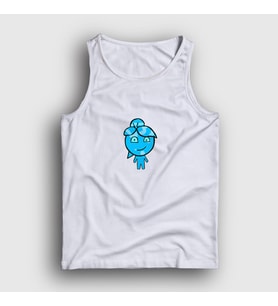 Presmono Unisex Beyaz Ateş Ve Su Oyun Watergirl Sevgili Atlet 457649tt (Beyaz)