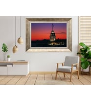 Gümüş Çerçeveli Tablo nb2109