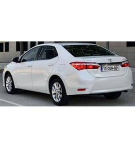 TOYOTA COROLLA BEYAZ SPOİLER