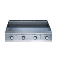 Electrolux Professional Elektrikli Izgara, Geniş Hp, Çizilmeye Karşı Dayanıklı Nitrochrome3 Düz Krom Pişirme Yüzeyi, Yatay, Termostatik Kontrol, Spatula Dahil E9IIKDAOMIA
