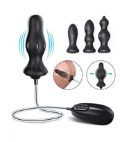 Fastieshop Şarjlı Titreşimli Şişirilebilir  Set (Siyah)