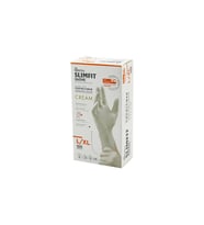 REFLEX SLİMFİT GLOVE KOD-028 L-XL KREM PUDRASIZ MUAYENE ELDİVEN 100LÜ (5690)
