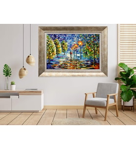 Gümüş Çerçeveli Tablo nb501