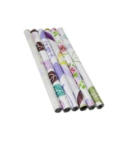 RENKLİ ÇİÇEKLİ - DESENLİ 45CM X 2MT FOLYO YAPIŞKANLI DUVAR KAĞIT (4767)