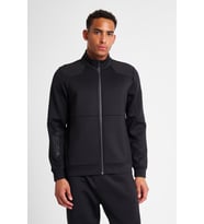 Erkek Fermuarlı Sweatshirt 25N-1138 (Siyah)