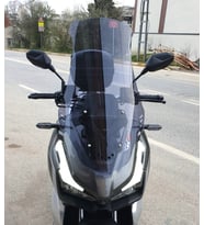 MOTOCAM Kral Arneb 150 Ön Cam 2023-2026 Model 75cm Füme Renkli 4mm UZUN