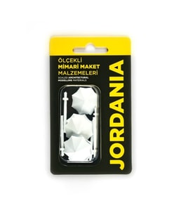 JORDANIA MAKET JE04-MT100B ŞEMSİYE BEYAZ 1/100