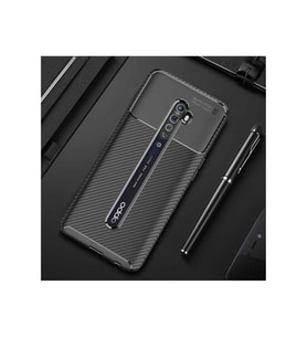 Oppo Reno 2Z Uyumlu Kılıf Zore Negro Silikon Kapak (Siyah)