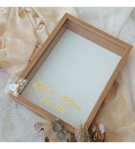 30x40 Cm Bambu Gül Anı Çerçevesi! Fotoğraf Bölümsüz! İsimli Ledli! Gül Anı Çerçevesi-HKM Ticaret(Fotoğraf Hediye)