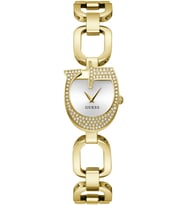 Guess Gugw0683l2 Çelik Kasa Çelik Kordonlu Kadın Kol Saati (Sarı)