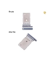 Samsung Galaxy S25 Ultra ile Uyumlu Sim İç Yuvası Çiftli Mavi Çiftli sim yuvası ikili sim tepsisi çiftli sim aparatı dual sim çekmecesi