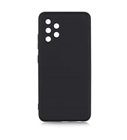 Coverzone Samsung Galaxy A32 4G ?le Uyumlu K?l?f Z-Mara Lansman Vieri Tam Koruma Arka Kapak Kamera Koruma �?k?nt?l? P�r�zs�z Y�zey Siyah