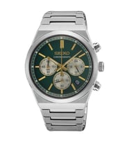 Seiko SSB461P1 Kronograf Safir Camlı Çelik Kordon Çelik Kasa 10 ATM Suya Dayanıklı Metalik Renk Erkek Kol Saati