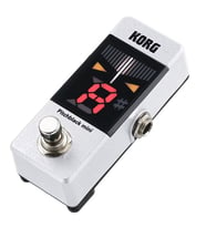 Korg PITCHBLACK PB-Mini-WH  Pedal Tipi Mini Tuner - Beyaz
