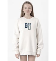 Gen V Godolkin University Abbreviation Beyaz Kadın 2ip Sweatshirt