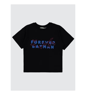 Batman Erkek Çocuk Tişört 6-9 Yaş Siyah