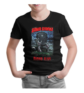 Avenged Sevenfold - Buried Alive Siyah Çocuk Tshirt
