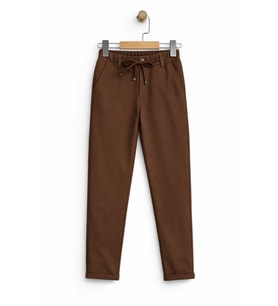 Erkek Çocuk Jogger Pantolon BGL-ST05215 (Açık Kahverengi)