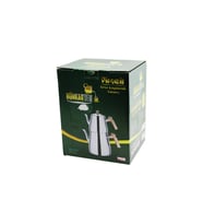 PİRAMİT ORTA BOY ÇELİK ÇAYDANLIK SETİ - TAKIMI RENKLİ BAKALİT KULP ÜST DEMLİK : 1.1LT - ALT SULUK: 2LT KENDİNDEN SÜZGEÇLİ (5680)