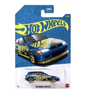 Hot Wheels - 92 Honda Civic EG - 58th Anniversary (1/64) JKX82