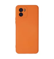 Vivo Y15s Kılıf Nano İçi Kadife Silikon - Turuncu