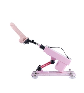 Pretty Love Pembe Otomatik Gidip Gelmeli Makinası Güçlü Kumandalı Vibratör