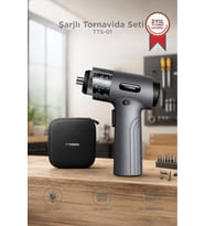 Şarjlı Tornavida Seti 30 Parça Type C Led Işıklı Mıknatıslı
