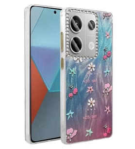 Durukar® Redmi Note 13 Pro 4G Kılıf Blade Aynalı Desenli Kapak - Desen 4