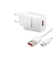 Micro Usb Hızlı Şarj Seti 12W 2.4A Usb Adaptörlü - Beyaz ND1004