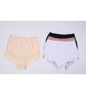 Düz Renk Yüksek Belli Battal Bato 4 Lü Paket (Karışık)