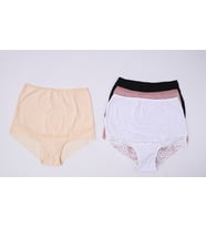 Düz Renk Yüksek Belli Battal Bato 4 Lü Paket (Karışık)