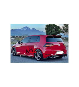 VW GOLF 7 AERO MARŞPİYEL SAĞ SOL TAKIM FİBERGLASS BOYASIZ