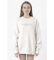 The Mentalist Lettern Beyaz Kadın 2ip Sweatshirt
