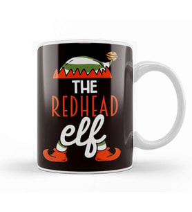 The Redhead Elf Ginger Red Haired Red Head Irish Kupa Bardak Porselen