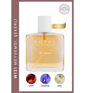 Royal Platinum W121 Kadın Parfüm Meyvemsi Çilek Misk