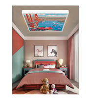 Şimşek Mcqueen Avize, 60x60 Çocuk Odası Avize,60watt, Yapay Zeka Tasarım Avize, Mcqueen İstanbul