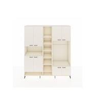 Hyperion Dolap 18 Raflı 8 Kapaklı Tek Askılı 220x44x243 Aytaşı-Aytaşı/Aytaşı