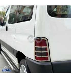 Citroen Berlingo Krom Stop Çerçeve 2 parça 1996-2008 Paslanmaz Çelik