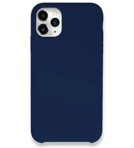 Newface Apple iPhone 11 Pro Max Kılıf Lansman Legant Silikon - Lacivert