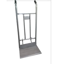 El Arabası Koli Taşıma Arabası 120 Cm Sabit Tabla Ultra Sağlam (Gri)