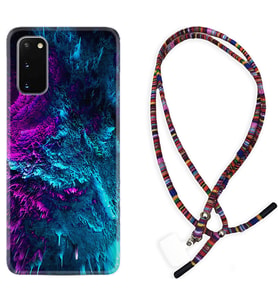 Samsung A02S A03S A10 A12 A13 A21S A22 Kılıf Boyun Asklı Rasta Silikon Explosive 1734
