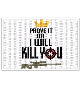 I Will Kill You Puzzle 240 Parça Yapboz