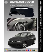 SEAT CORDOBA (2001-2008) Torpido Örtüsü Ön Göğüs Koruma Torpido Koruma Birebir Uyum Kaymaz