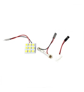 Ledli Tavan Lambası 2X9 Smd Beyaz 12V / Laam167 (Karışık)