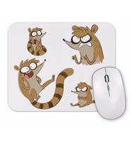 Regular Show Rigby A Bunch of Baby Ducks Mouse Pad.jpg