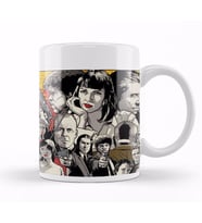 Pulp Fiction Illüstrasyon Kupa Bardak Porselen