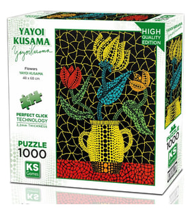 KS Games 1000 Parça Çiçekler Puzzle