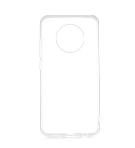 İnfinix Note 7 Kılıf Zore Şeffaf İnce ve Esnek Süper Silikon (Renksiz)