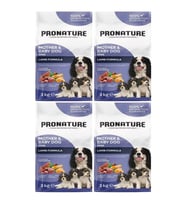 Pronature Mother&Baby Kuru Köpek Maması (Mini) Kuzu Etli 3 Kg*4 Adet (Kahverengi)